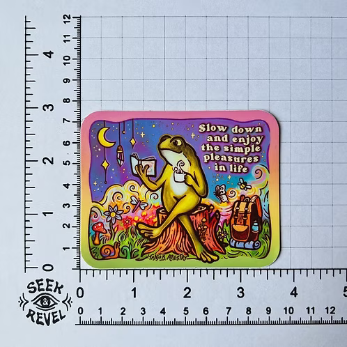 Slow Down + Enjoy Sticker