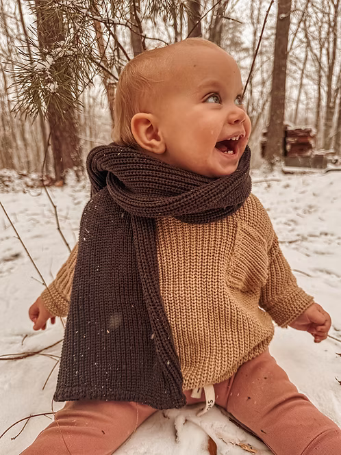 The Mini Weston Organic Cotton Scarf