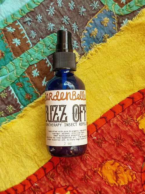 BUZZ OFF! Organic Deet-Free Natural Bug Repellent Spray