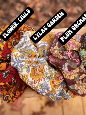 Recycled Silk Scrunchies