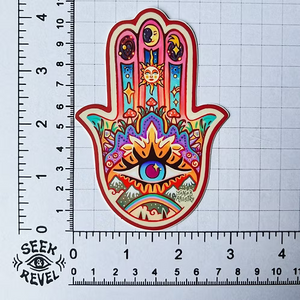 Nature Hamsa Sticker