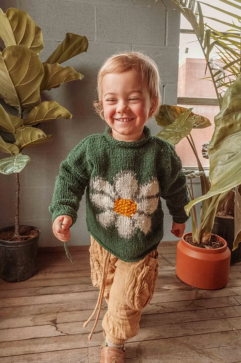 Le pull Mini Evermore : 100 % laine