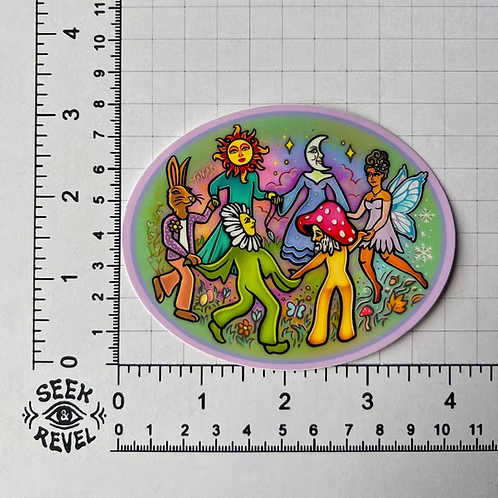 Circle Dance Sticker