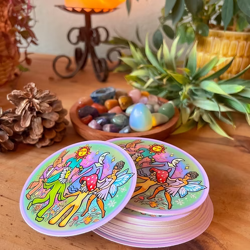 Circle Dance Sticker