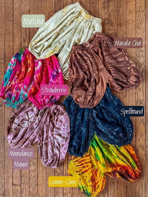 Baby + Youth Tie Dye Genie Pants