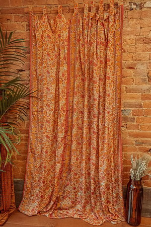 Silk Curtain Panels