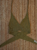 Recycled Cotton Mesh Bralette