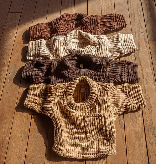 The Mini Charlie : Organic Cotton Sweater