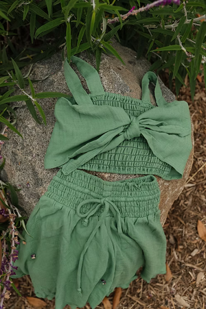 Top Lilo de algodón orgánico y bambú