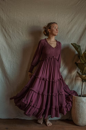 Vestido maxi Emilia EcoVero
