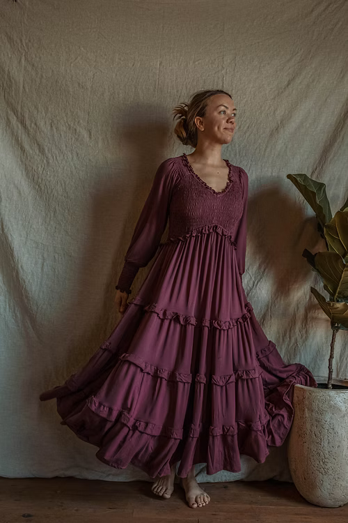 Vestido maxi Emilia EcoVero