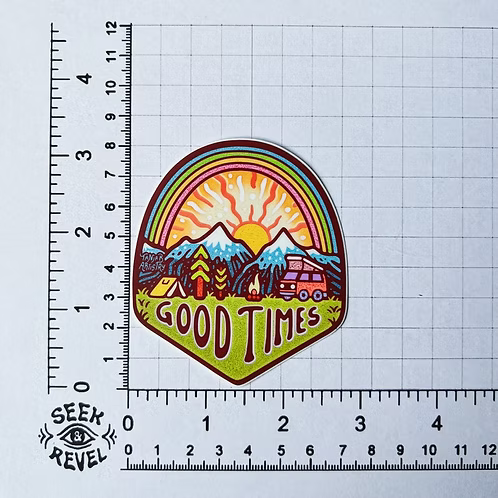 Good Times Sticker