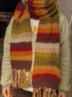 Wool Earthy Scarf