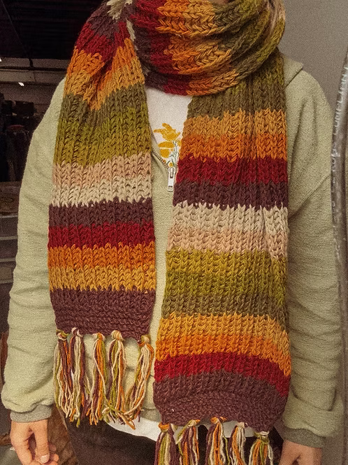 Wool Earthy Scarf