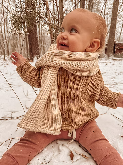 The Mini Weston Organic Cotton Scarf