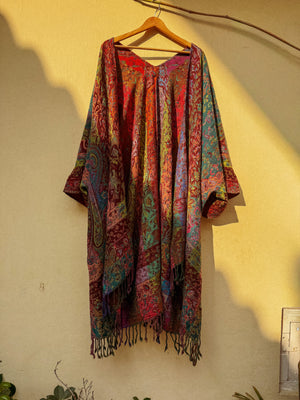 Abundancy Wool Reversible Kimono Jacket