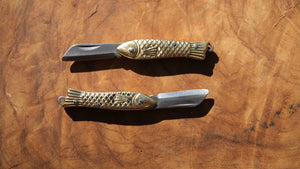 Mini Fish Pocket Knife Necklace