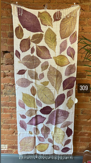 Earth Print Throw Tapestry Scarf
