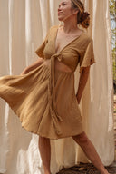 Vestido Cleo Algodón Orgánico Bambú