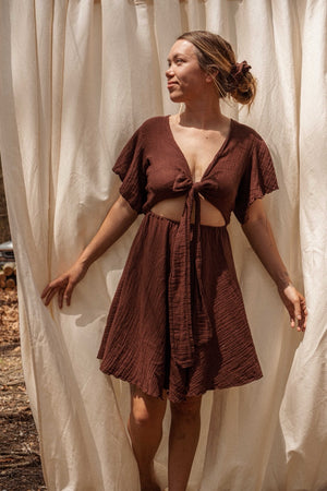 Vestido Cleo Algodón Orgánico Bambú