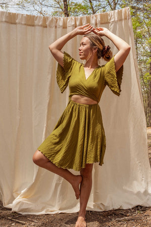 Vestido Cleo Algodón Orgánico Bambú