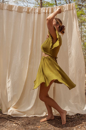 Vestido Cleo Algodón Orgánico Bambú