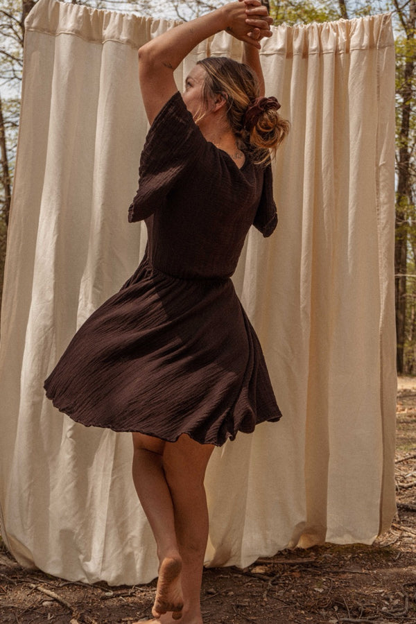 Vestido Cleo Algodón Orgánico Bambú
