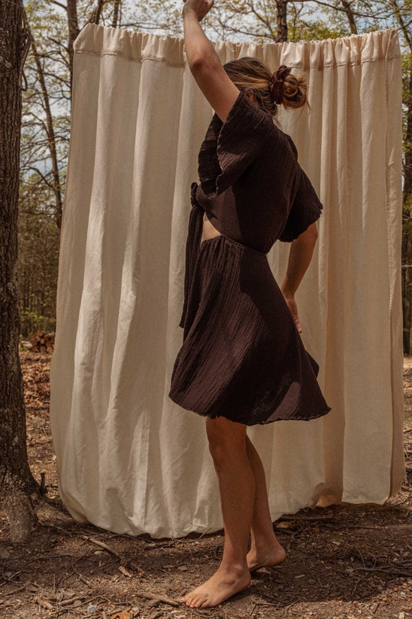 Vestido Cleo Algodón Orgánico Bambú