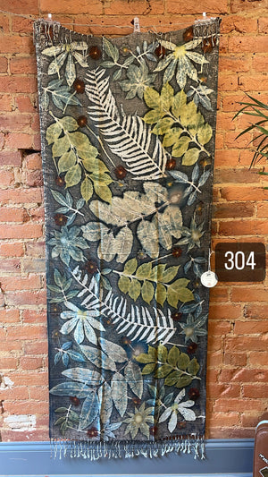 Earth Print Throw Tapestry Scarf