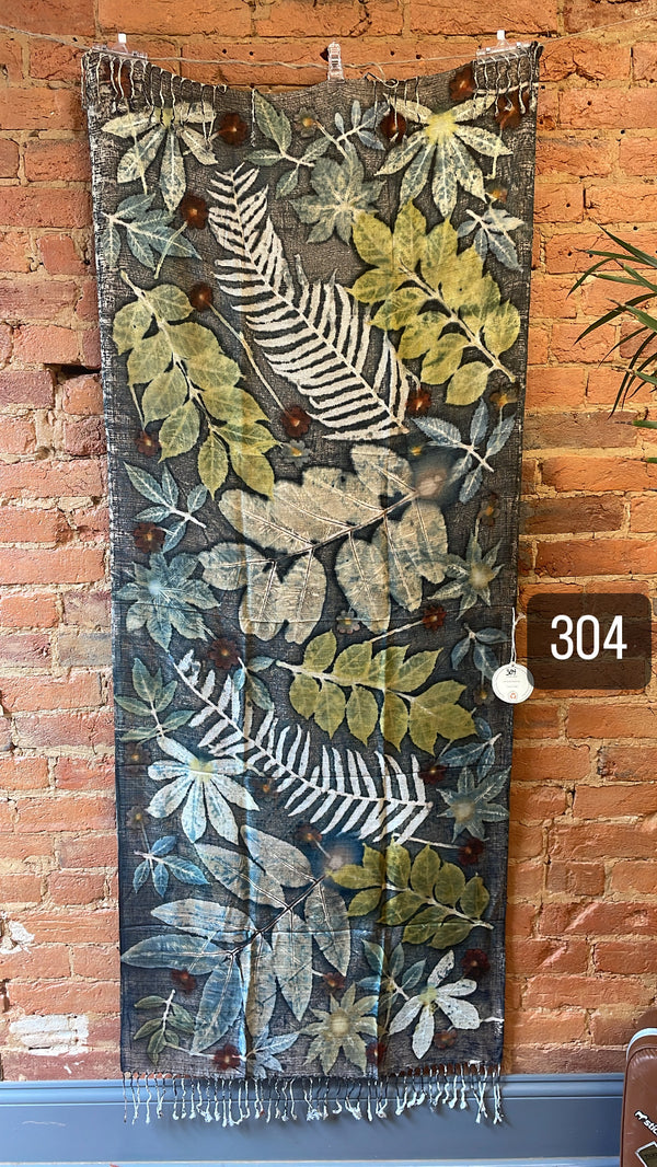 Earth Print Throw Tapestry Scarf