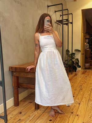 Apron Wrap Dress 100% Cotton