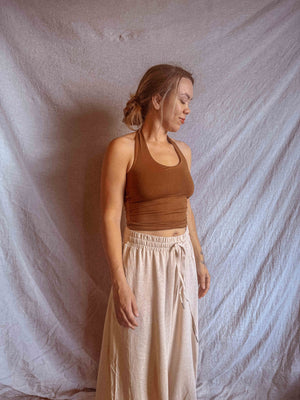 Haut de soutien-gorge double épaisseur EcoVero Halo