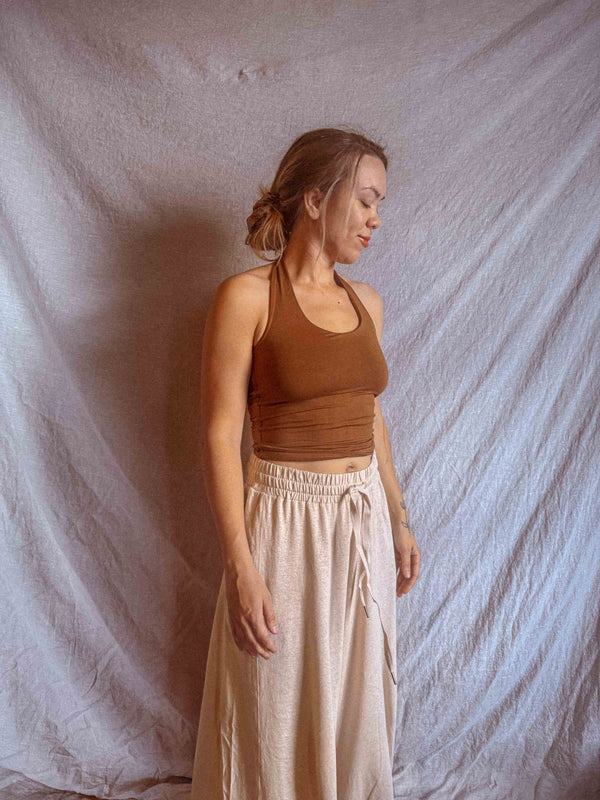 Haut de soutien-gorge double épaisseur EcoVero Halo