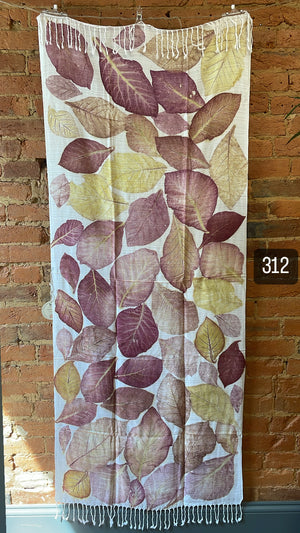 Earth Print Throw Tapestry Scarf