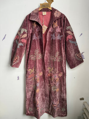 Langmere Hand Embroidered Cotton Velvet Jacket