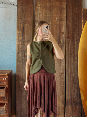 Stella Wool Waistcoat Vest