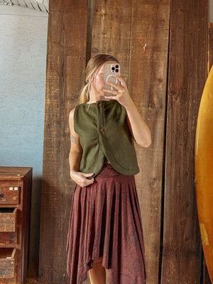 Stella Wool Waistcoat Vest