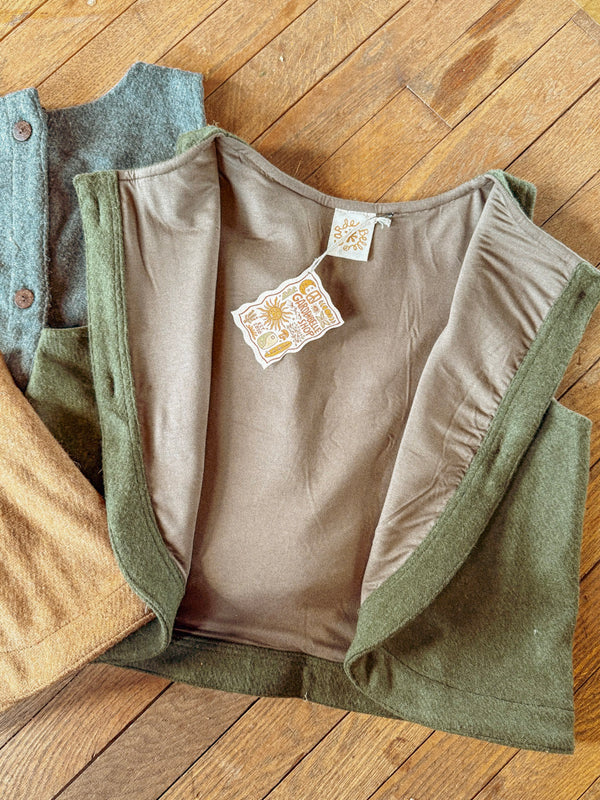 Stella Wool Waistcoat Vest
