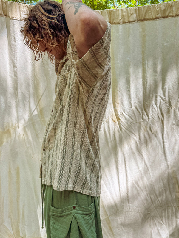 Jetty Cotton Mesh Shirt