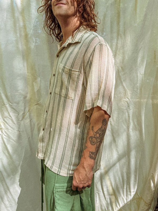 Jetty Cotton Mesh Shirt