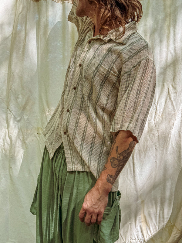 Jetty Cotton Mesh Shirt