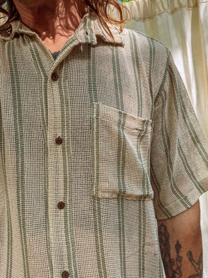 Jetty Cotton Mesh Shirt