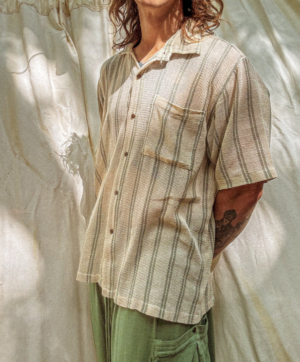 Jetty Cotton Mesh Shirt