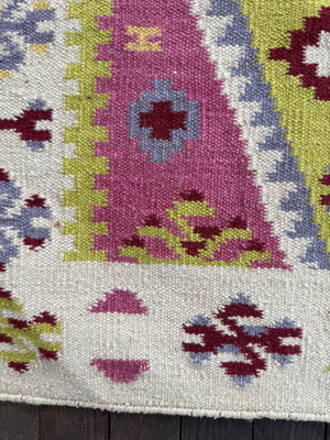 Tapis vintage en laine tissé main 106 | 3' x 5'