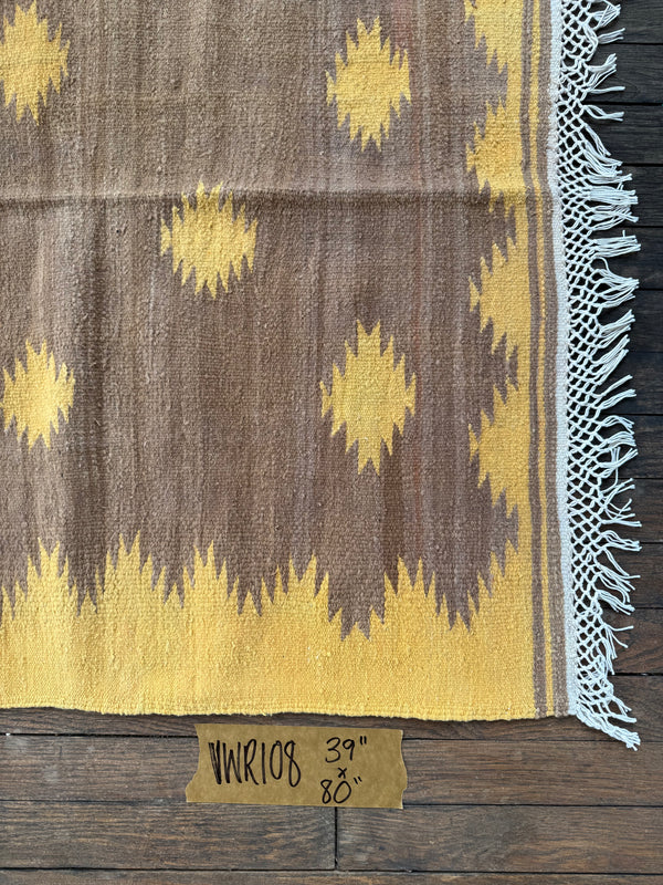 Vintage Wool Rug 108 | 39" x 80"