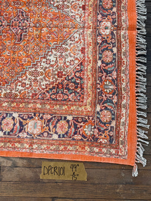 Cotton Printed Rug 101 | 4' x 6'