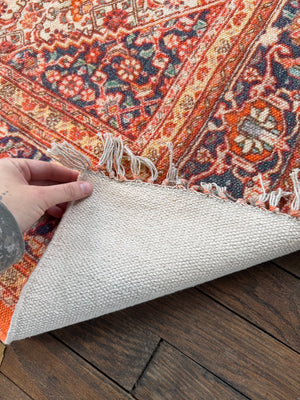 Cotton Printed Rug 101 | 4' x 6'