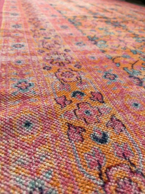 Alfombra estampada de algodón 103 | 1,22 x 1,83 m