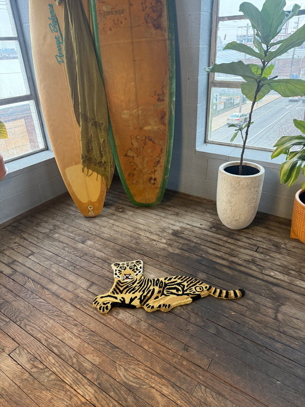 Alfombra de Tigre de Lana Tufted a Mano MEDIANA 3' x 5'