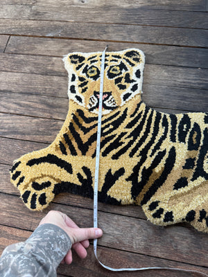 Alfombra de Tigre de Lana Tufted a Mano MEDIANA 3' x 5'